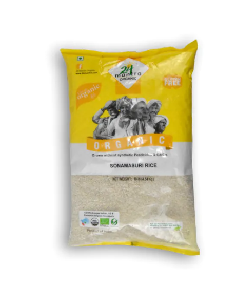 24 MANTRA ORGANIC Sonamasuri Rice